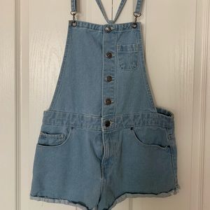 Forever XXI Short Overalls